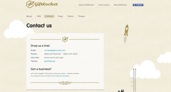 讓網站訪客快速聯系到我們